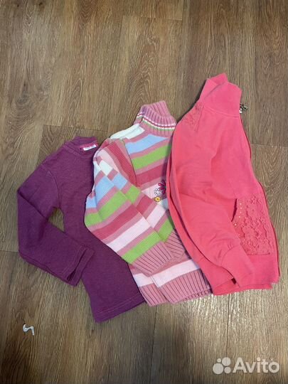 Кофты/водолазка на девочку 110