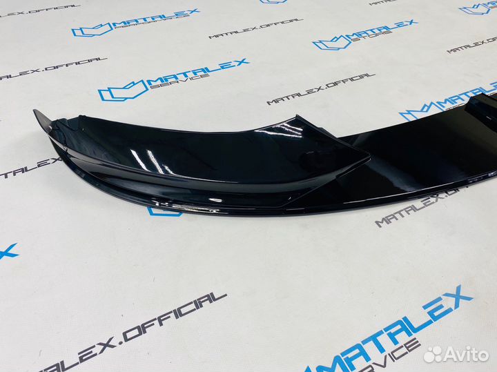 Сплиттер переднего бампера BMW F32, M Performance