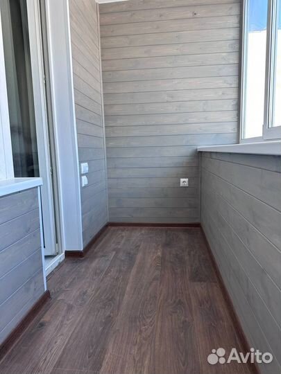 Ремонт балконов профилем Vektor