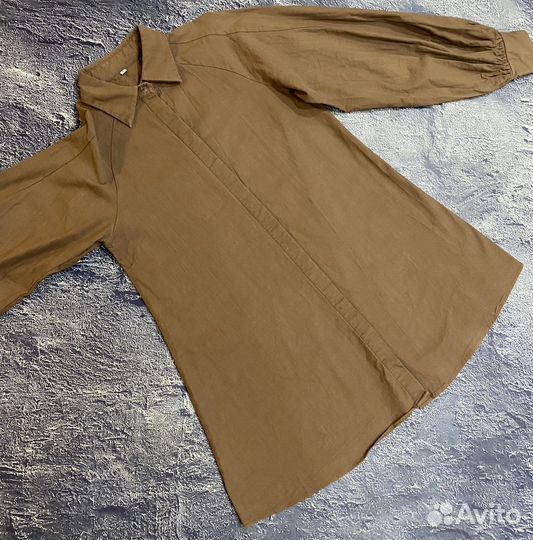 Льняная рубашка женская