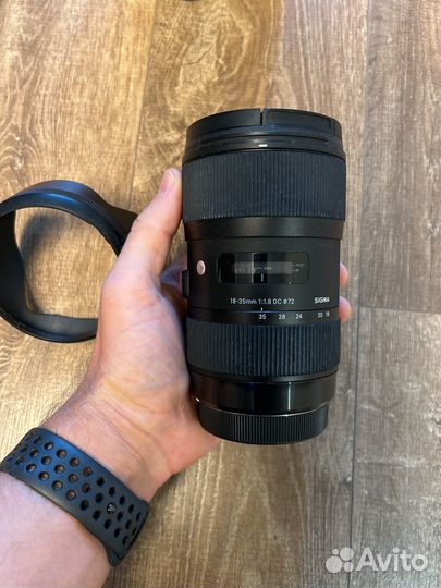 Объектив sigma 18 35 mm 1.8 art canon