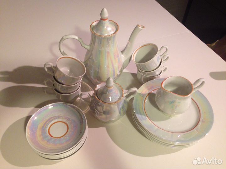 Кофейный сервис из фарфора