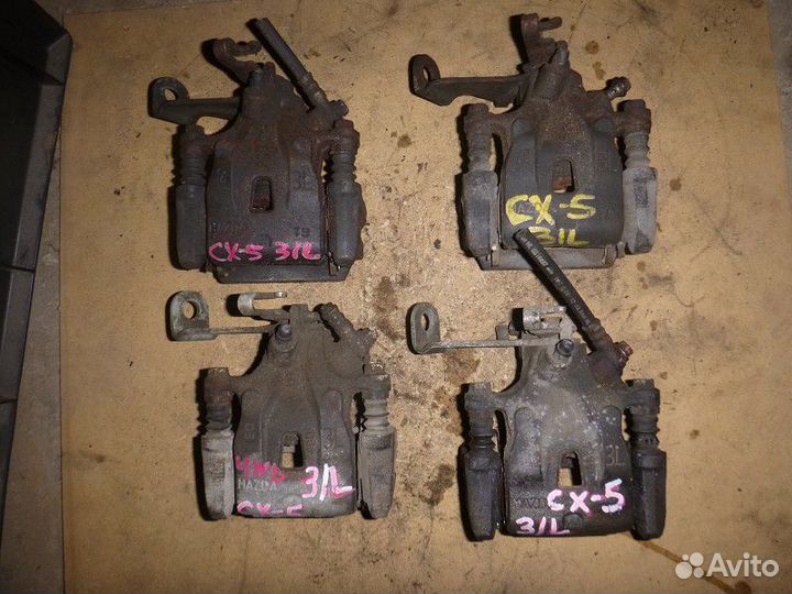 Суппорт задний левый mazda CX 5 2012-2017