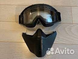 Очки маска Scott Primal Facemask MY23 Bl / Blue