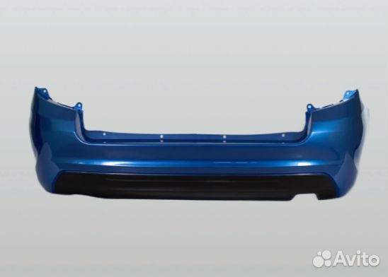 Бампер задний Granta Fl 418 Голубая планета седан