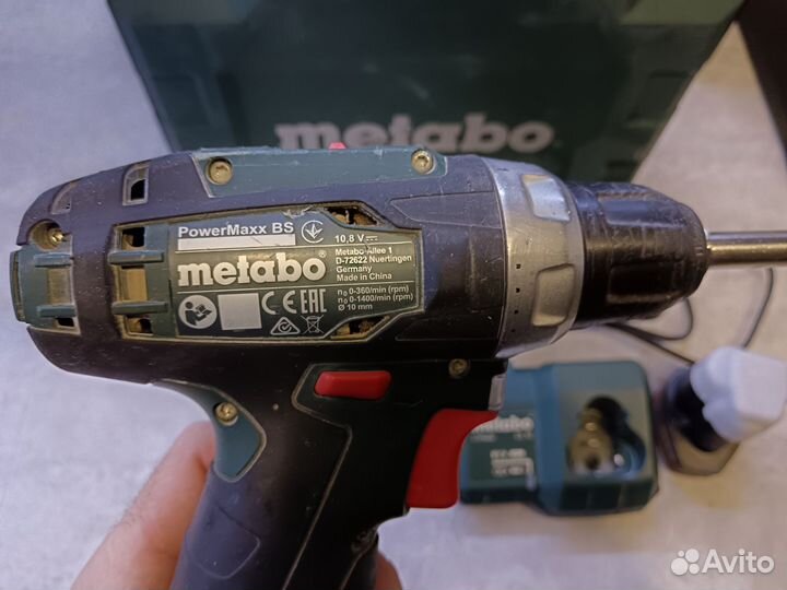 Шуруповерт metabo powermaxx bs