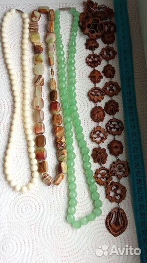 Бусы- Чароит,Оникс,Аметист,Кахолонг,Агат и др-ссср