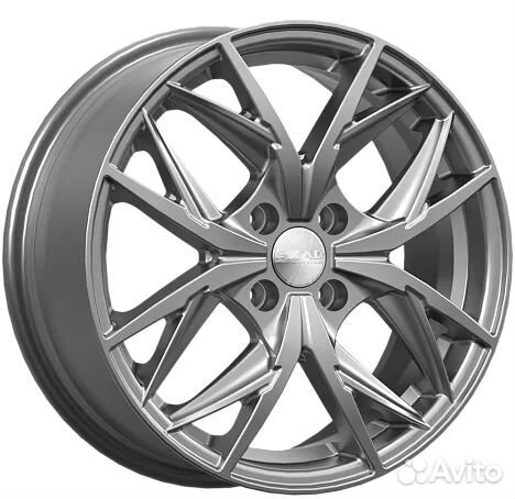 Skad Асти 6,5x16 4x100 ET51 DIA54.1 Графит