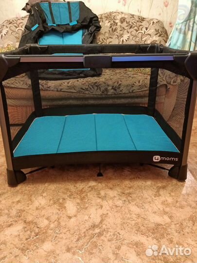 Детская кроватка манеж 4moms