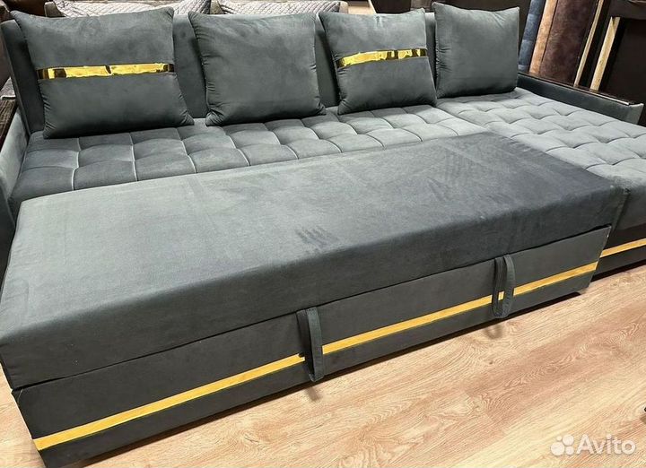 Угловой диван раскладной на заказ