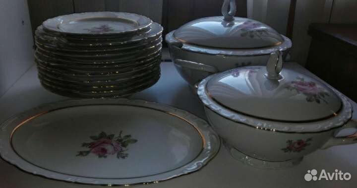 Сервиз столовый kahla гдр+ подарок молочник