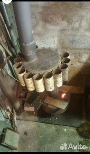 Печь на отработке