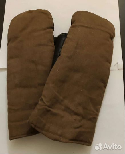 Варежки толстые