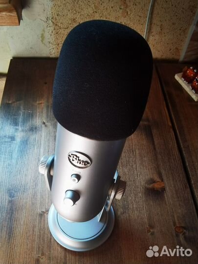 Blue Yeti микрофон, блю йети, конденсаторный