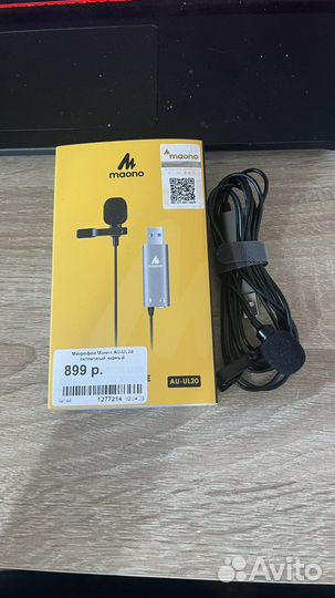 Петличный микрофон maono