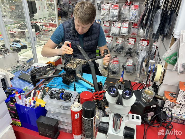 Ремонт квадрокоптеров, настройка, сборка DJI