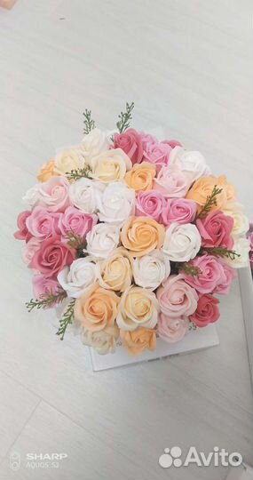 Букеты из мыльных роз на любой бюджет