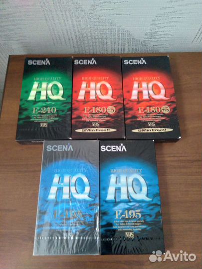 Видеокассеты разные