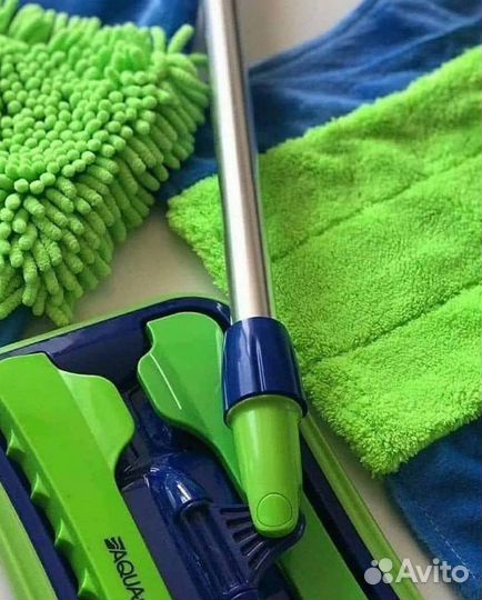 Универсальная швабра с двумя насадками