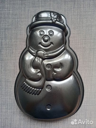 Форма для выпечки. Снеговик