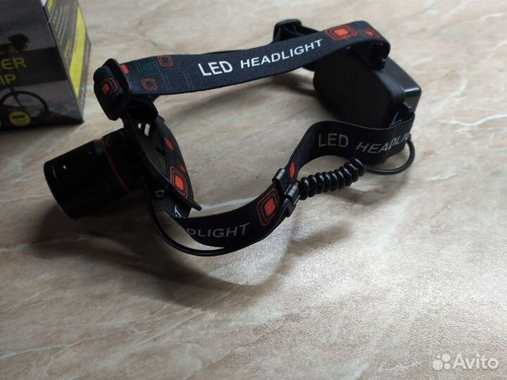 Фонарь налобный