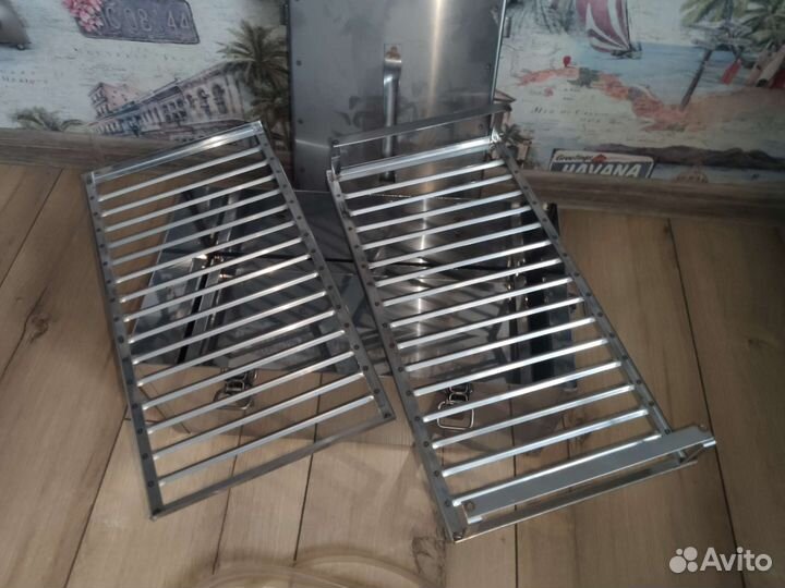 Коптильня из нержавейки толстостенная