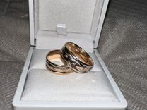 Золотое кольцо с бриллиантом 17 размер и 21