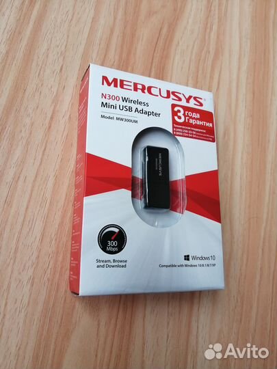 USB Wi-Fi адаптер Mercusys MW300UM