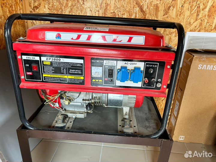 Бензогенератор jiali EP3800