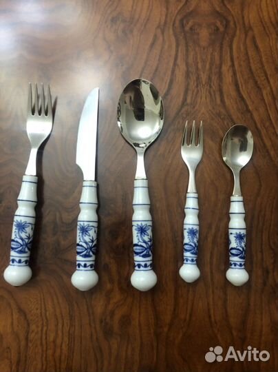Столовые приборы фарфор