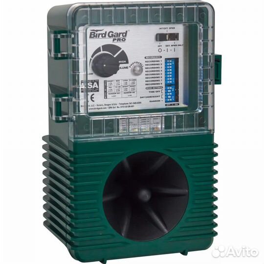 Биоакустический отпугиватель птиц Bird Gard Pro