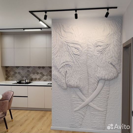 Барельеф / Авторские панно / Лепнина