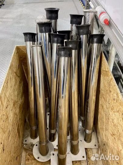 Комплектующие из нержавейки для автомойки