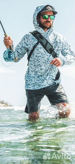 Simms challenger solar hoody camo Neptune M