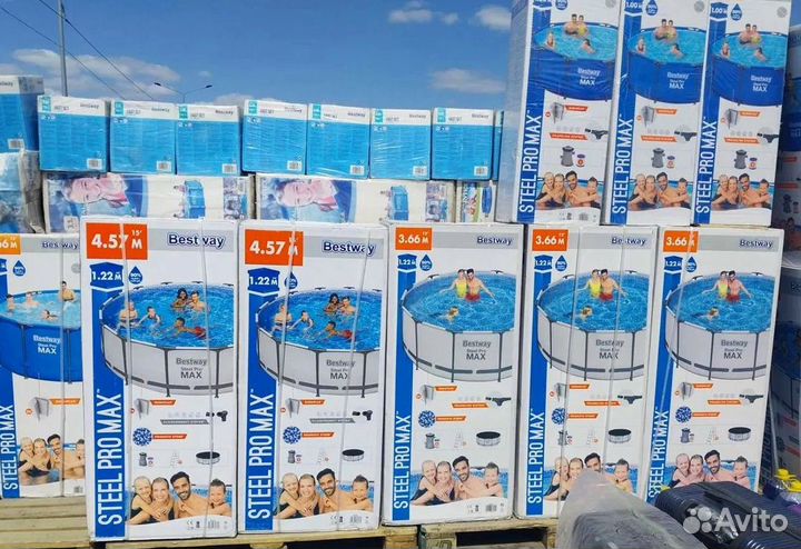 Бассейн каркасный 305х100см