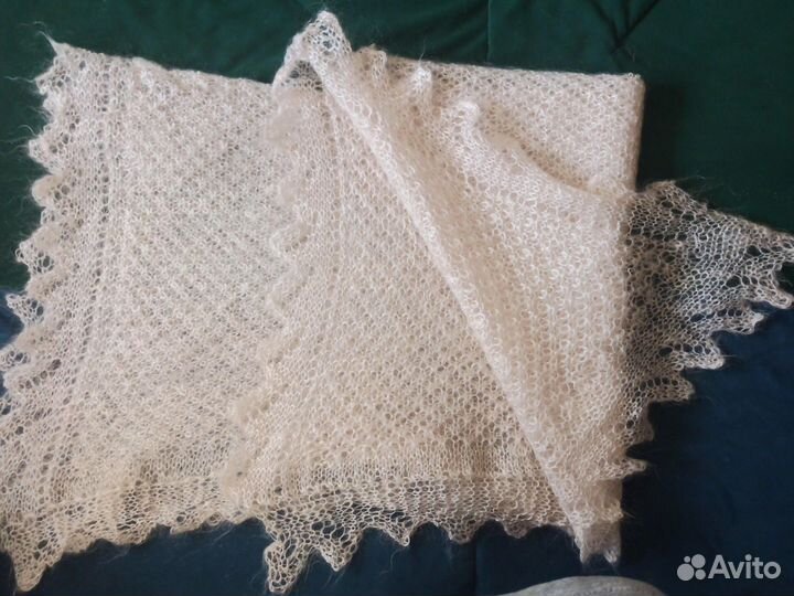 Платок из козьей шерсти №8