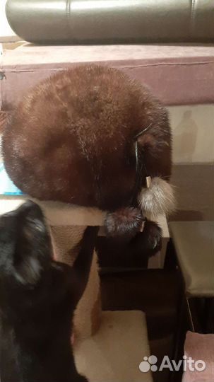 Шапка норковая женская