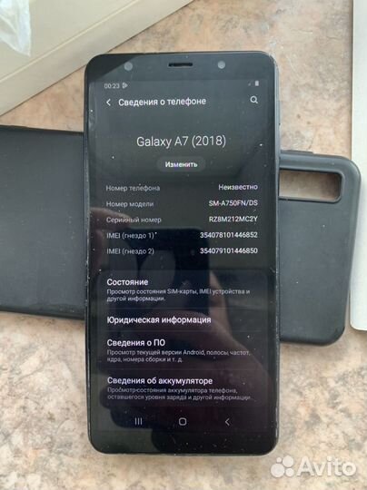 Samsung Galaxy A7 (2018), 4/64 ГБ