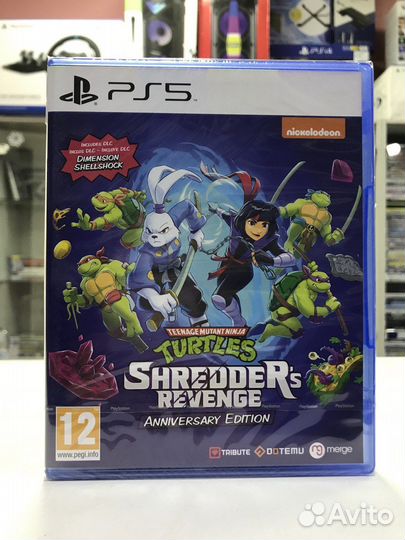 Диск PS5 Teenage Mutant Ninja Turtles: Shredders R