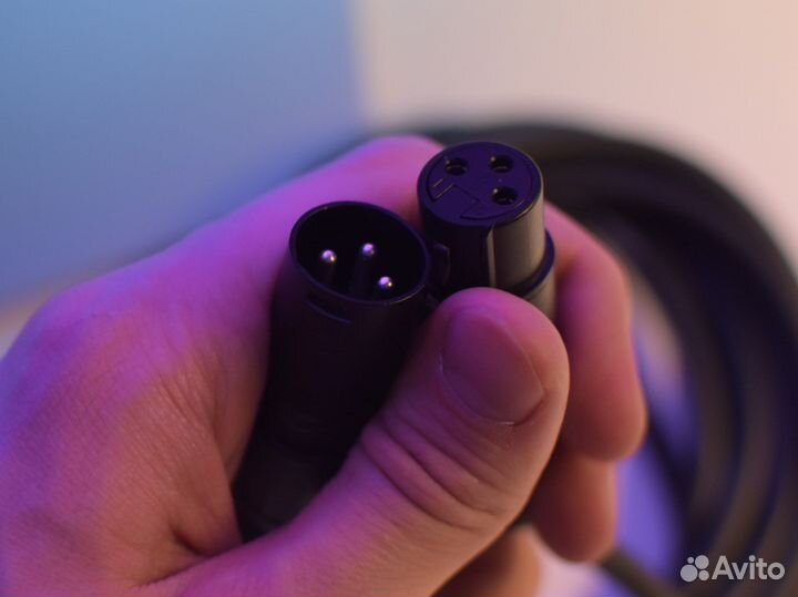 Новый провод XLR - XLR (3 метра) для микрофона