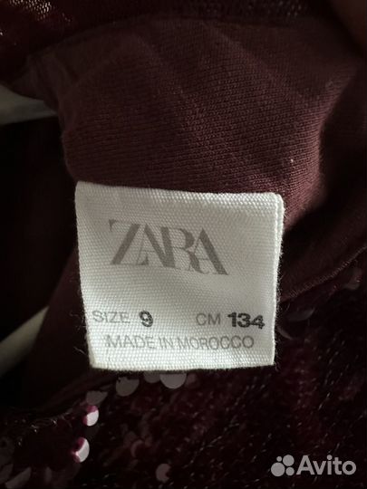 Платье для девочки Zara 134