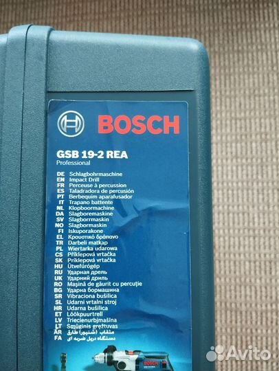 Ударная дрель Bosch GSB 19-2 REA