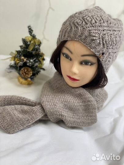 Шапки шарфы ручная работа