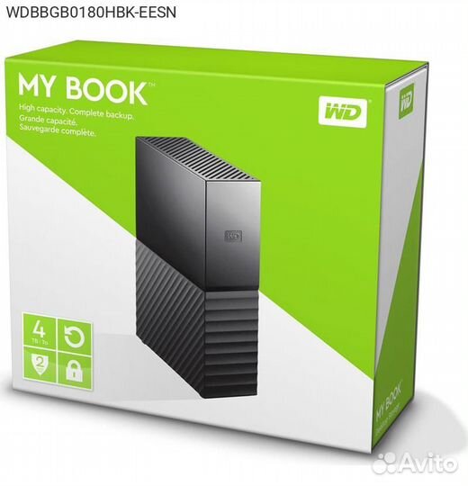 Внешний диск HDD WD My Book 18TB 3.5