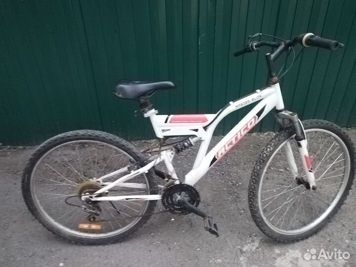 Велосипед actico двухподвес