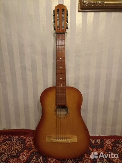 Акустическая гитара 1/2 Советская