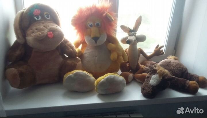 Игрушки мягкие от 40см и выше