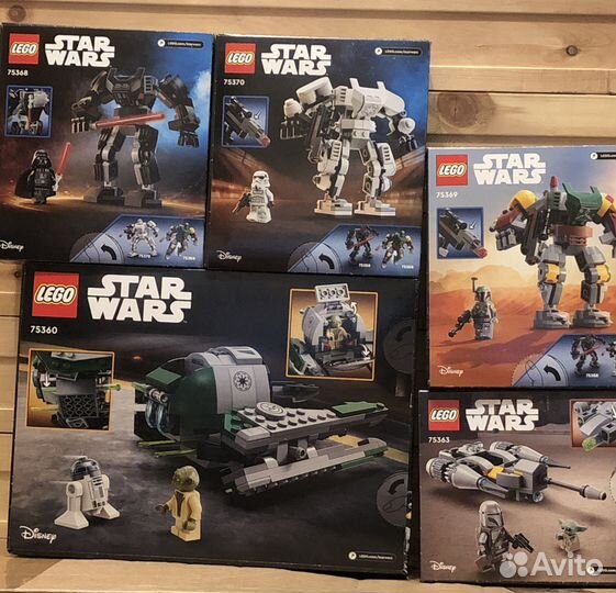 Lego Star War 75369, 75368, 75370, 75360, 75363