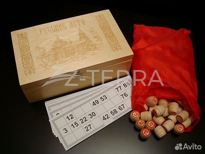 Подарочное лото с гравировкой 