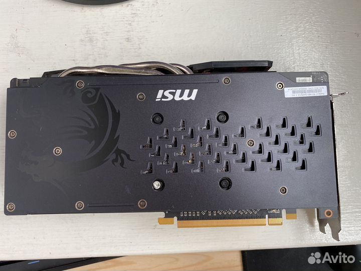 Видеокарта rx480 8gb msi